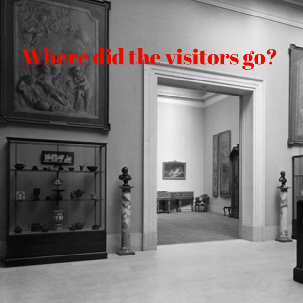 Where did the visitors go-